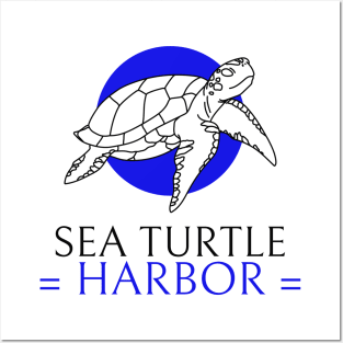 Sea Turtle Harbor Posters and Art